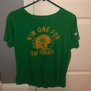 Notre Dame short sleeve shirt